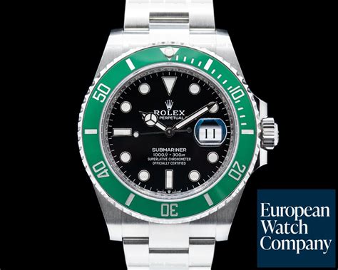 rolex submariner kermit 2022|rolex submariner 41mm green bezel.